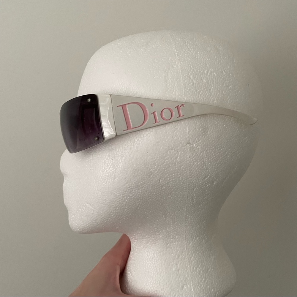 SOLD ON ANOTHER PLATFORM RARE Dior shield sunglasses vintage